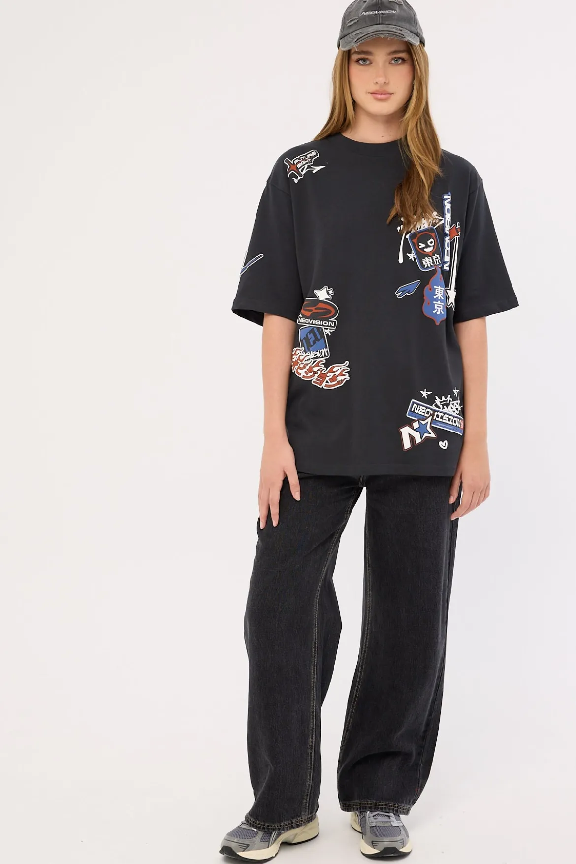 Rebellion Street Super Heavy Tee Night Black