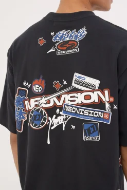 Rebellion Street Super Heavy Tee Night Black