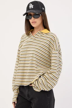 Rebels Jersey Yellow Stripe