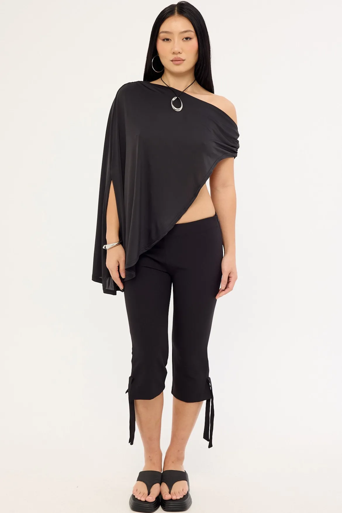 Reborn Poncho Noir