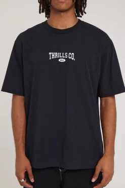 Recruit Oversized Fit Tee Washed Black Washed Black