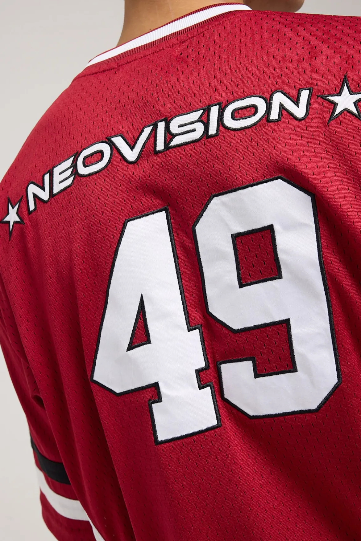 Redemption V Neck Jersey Red/White