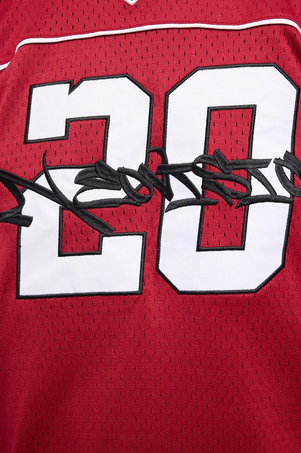 Redemption V Neck Jersey Red/White
