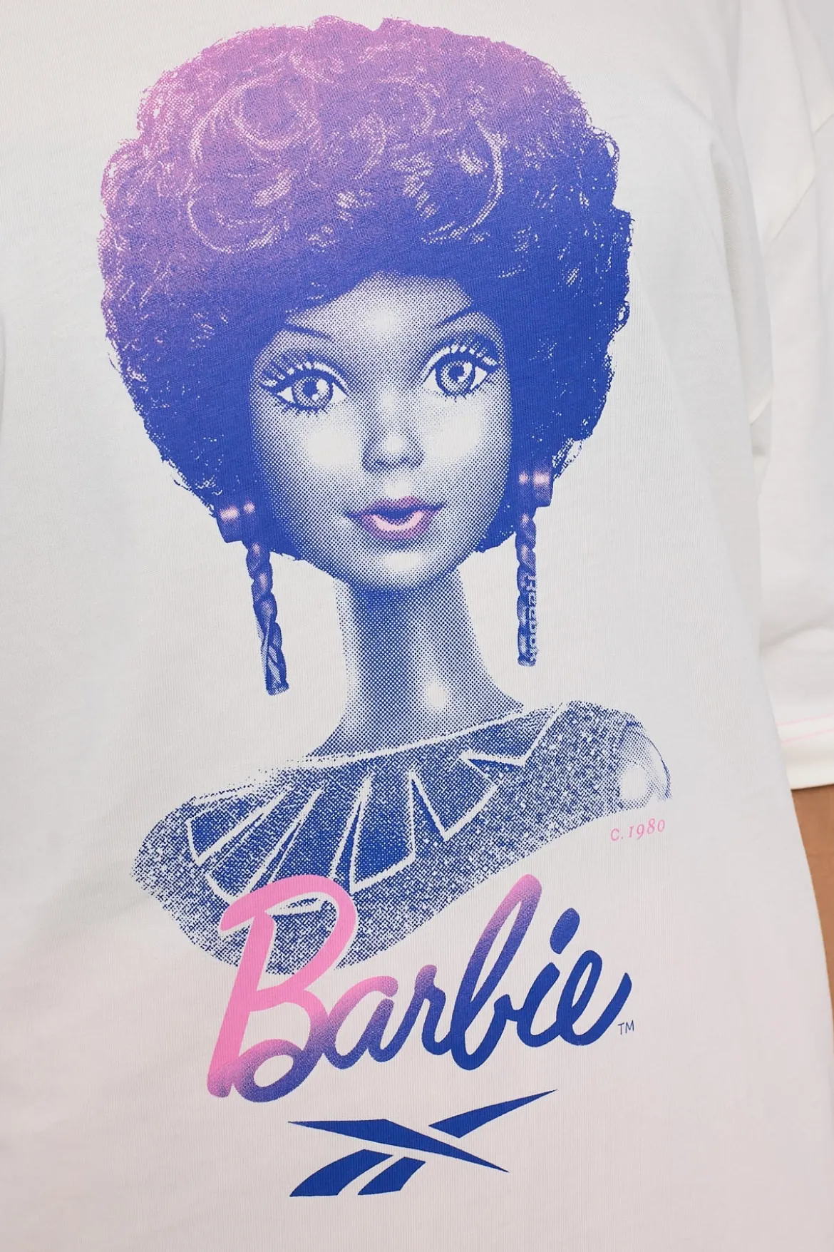 Reebok x Barbie Graphic Tee Chalk