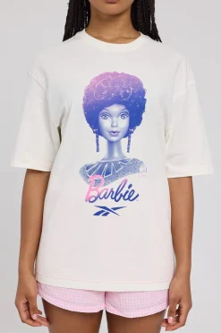 Reebok x Barbie Graphic Tee Chalk
