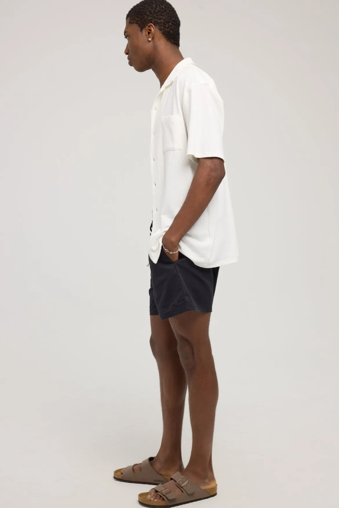Reef Organic Swim Short Dark Black