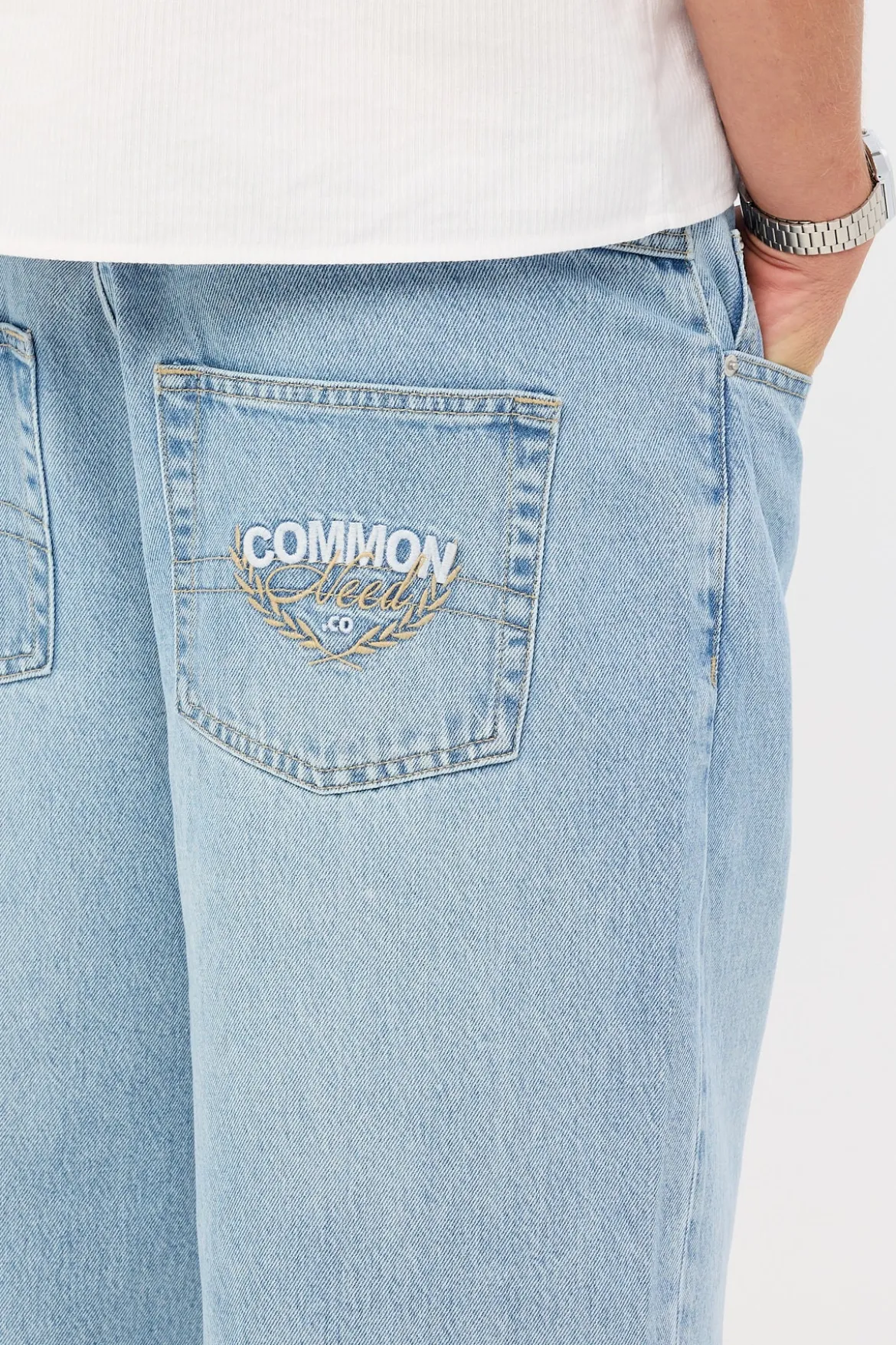 Refine Baggy Jean TIDE BLUE