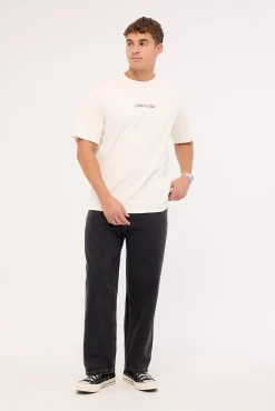 Refine Baggy Jean Washed Black