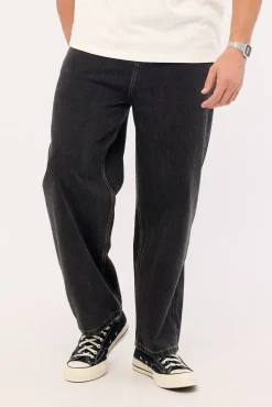 Refine Baggy Jean Washed Black