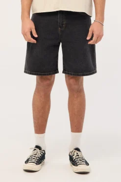 Refine Denim Jort Storm Black