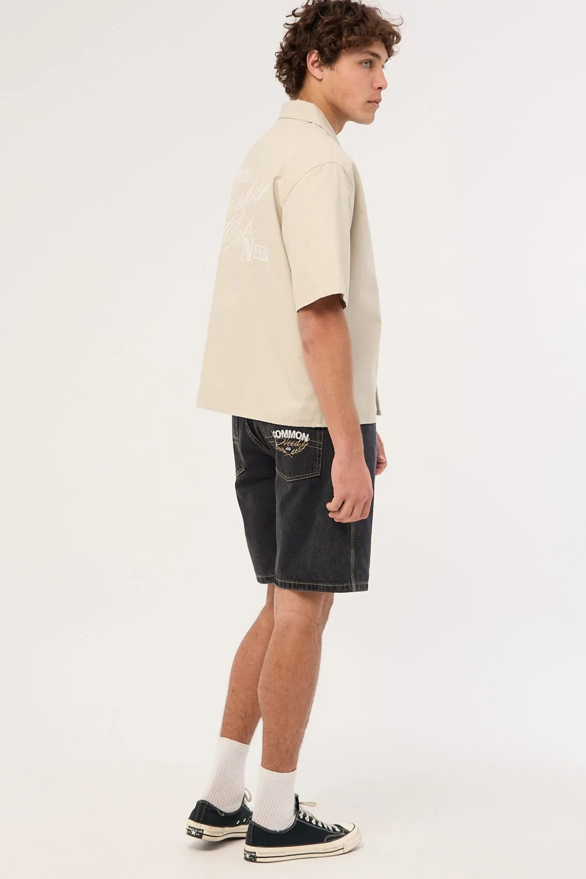 Refine Denim Jort Storm Black