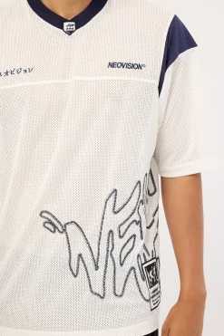 Reflekt V Neck Jersey White