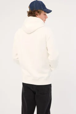 Reg Medium Archive Shield Hoodie Eggshell