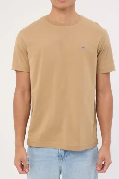 Reg Sheild SS T-Shirt Warm Khaki