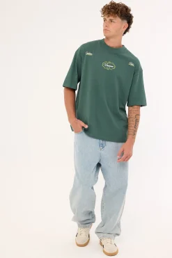 Regale Heavyweight Easy Tee Washed Meadow Green