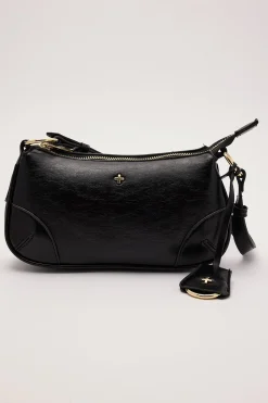 Regina Black Crinkle/Gold