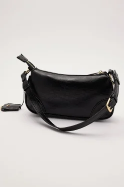 Regina Black Crinkle/Gold