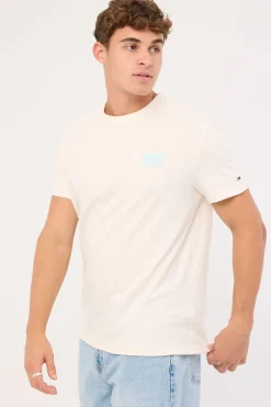 Regular Bubble Back Shortsleeve Tee Ancient White