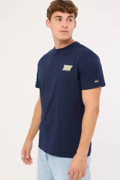 Regular Bubble Back Shortsleeve Tee Dark Night Navy