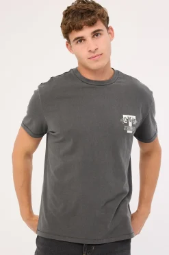 Regular Graphic Tee Black