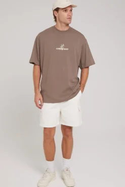 Relaxed Cargo Short White