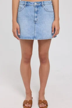 Relaxed Mini Skirt Diamond Blue