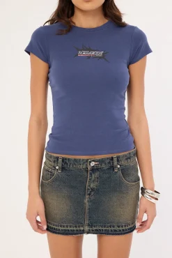 Relic Baby Tee Navy