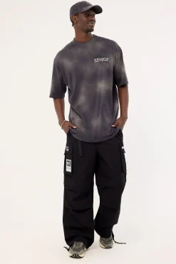 Relic Oversize Super Heavy Tee Sunfade Black