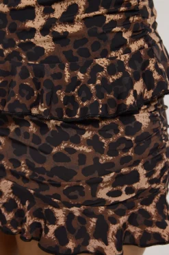 Rendezvous Mini Skirt Leopard