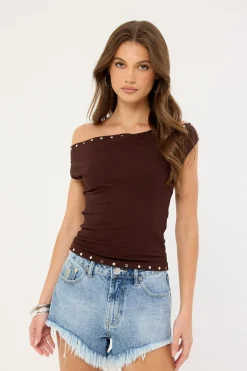 Renegades High Waist Denim Shorts Pretty Blue