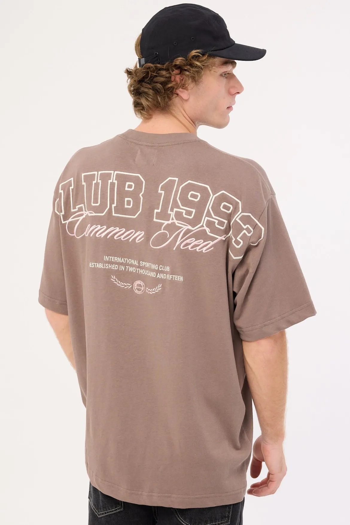 Renowned Heavyweight Boxy Tee Taupe
