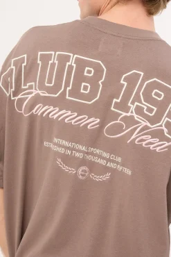 Renowned Heavyweight Boxy Tee Taupe