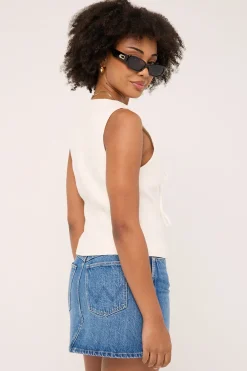 Repair Mini Denim Skirt Mid Days Indigo