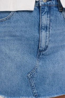 Repair Mini Skirt 80 Indigo