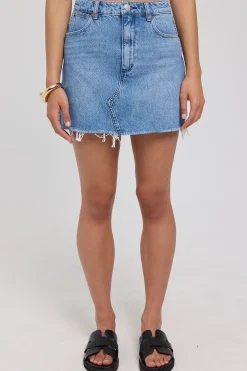 Repair Mini Skirt 80 Indigo