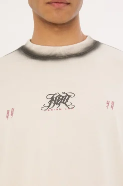 Requiem Street Super Heavy Tee Ice Grey