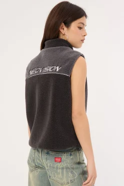 Reserved Sherpa Vest Grey