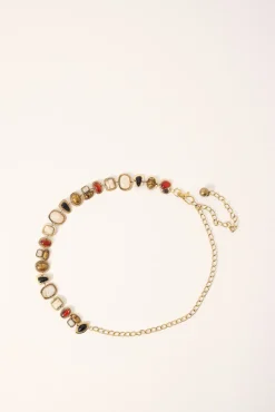 Resin Chain Belt Gold / Multi