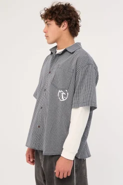 Resno Recon Shirt Navy Blue