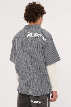 Resno Recon Shirt Navy Blue