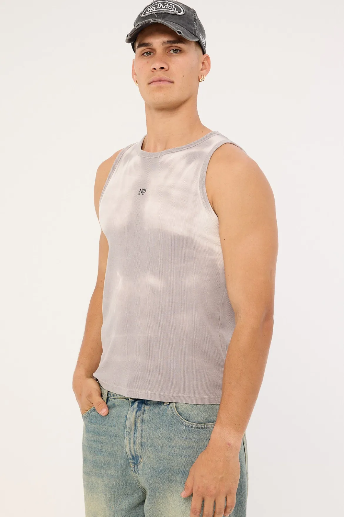 Restricted Singlet Tank Heat Reactive Grey