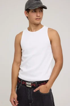 Restricted Singlet Tank White