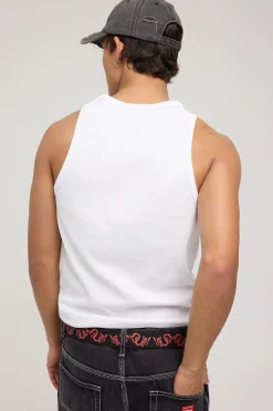 Restricted Singlet Tank White