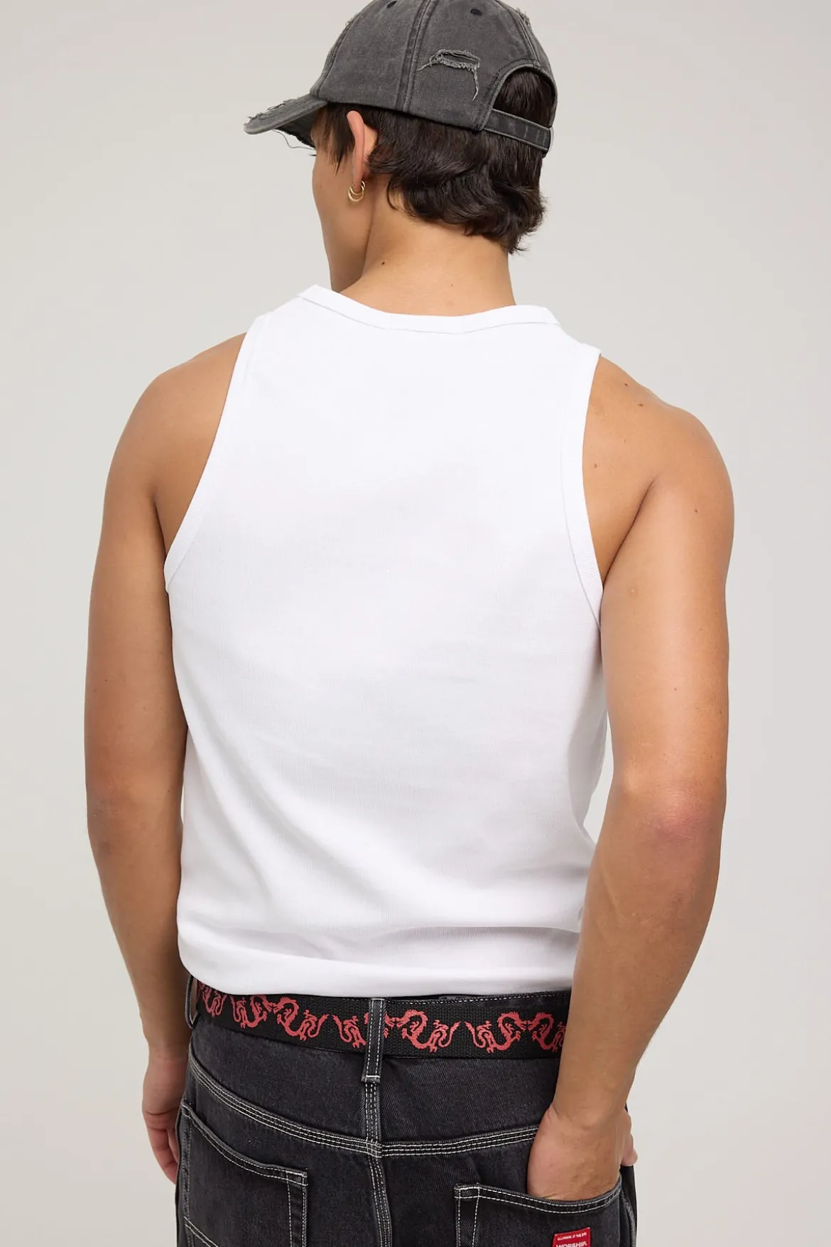 Restricted Singlet Tank White