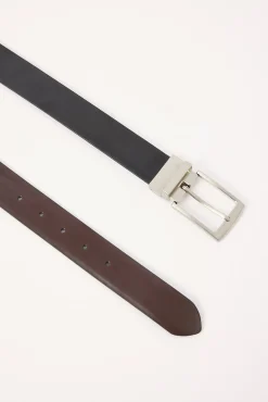 Reversible Leather Belt Black/Brown