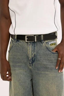 Reversible Leather Belt Black/Brown
