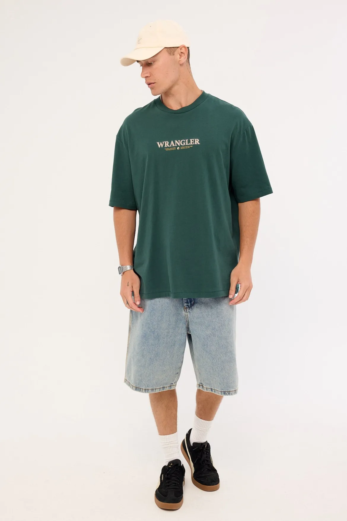 Revival Slacker Tee Dark Pine