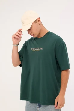 Revival Slacker Tee Dark Pine