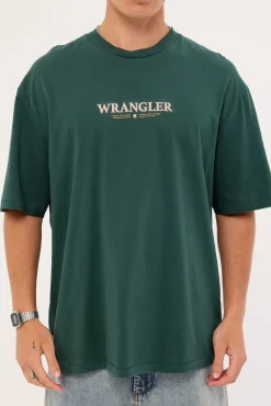 Revival Slacker Tee Dark Pine