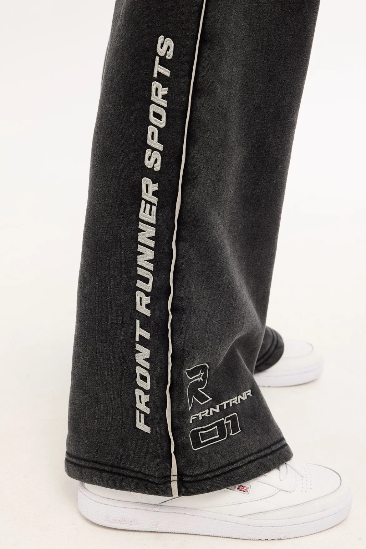 Revline Wide Leg Pant Washed Black